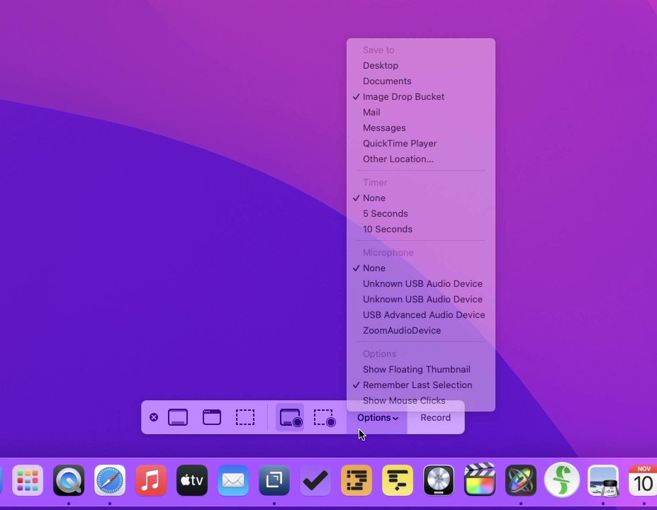 record video on mac os