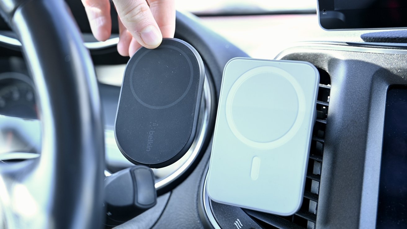 Belkin BoostCharge Magnetic Wireless Car Charger review: An acceptable  MagSafe solution