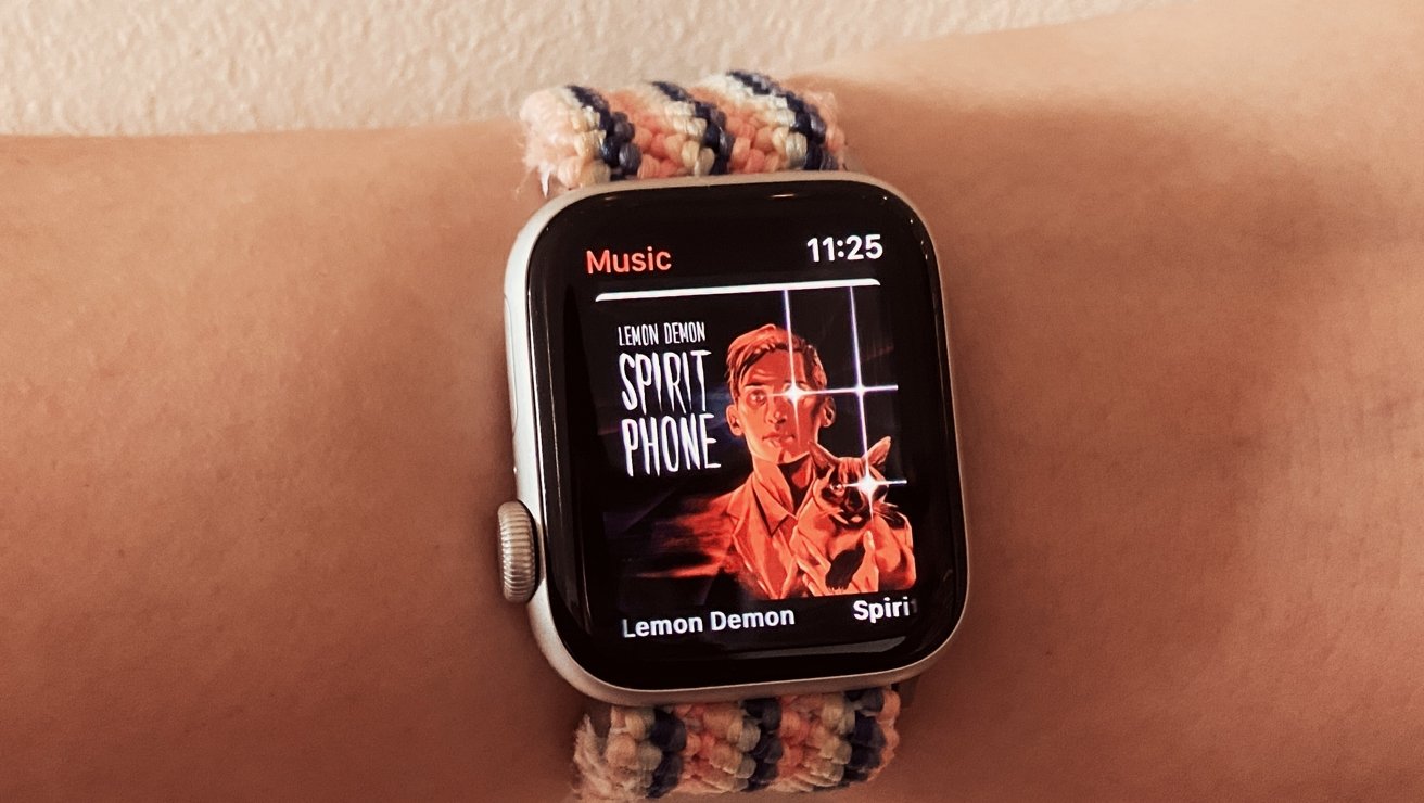 Does an apple 2024 watch play music