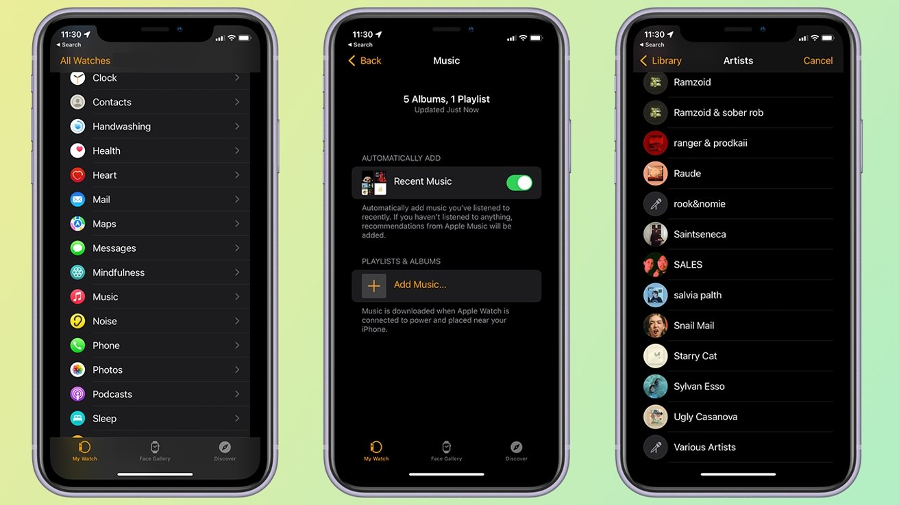 How to sync apple online watch with iphone 11