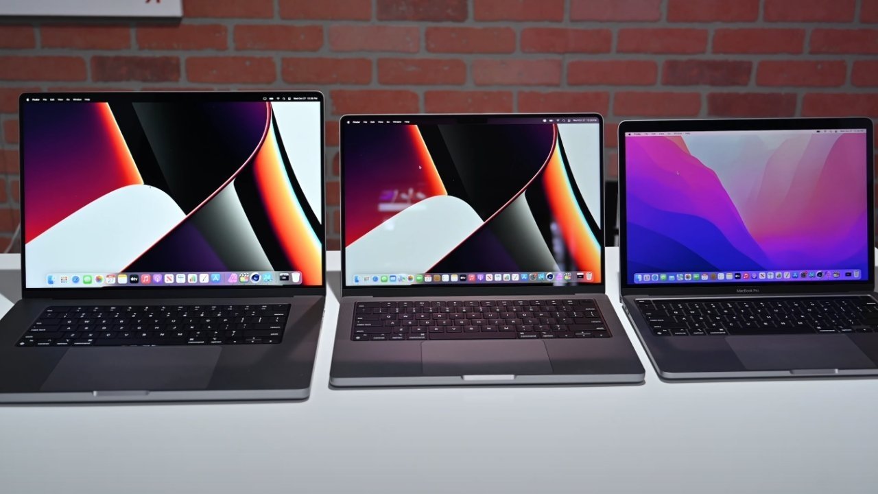 Apple's 13-inch, 14-inch and 16-inch MacBook Pro