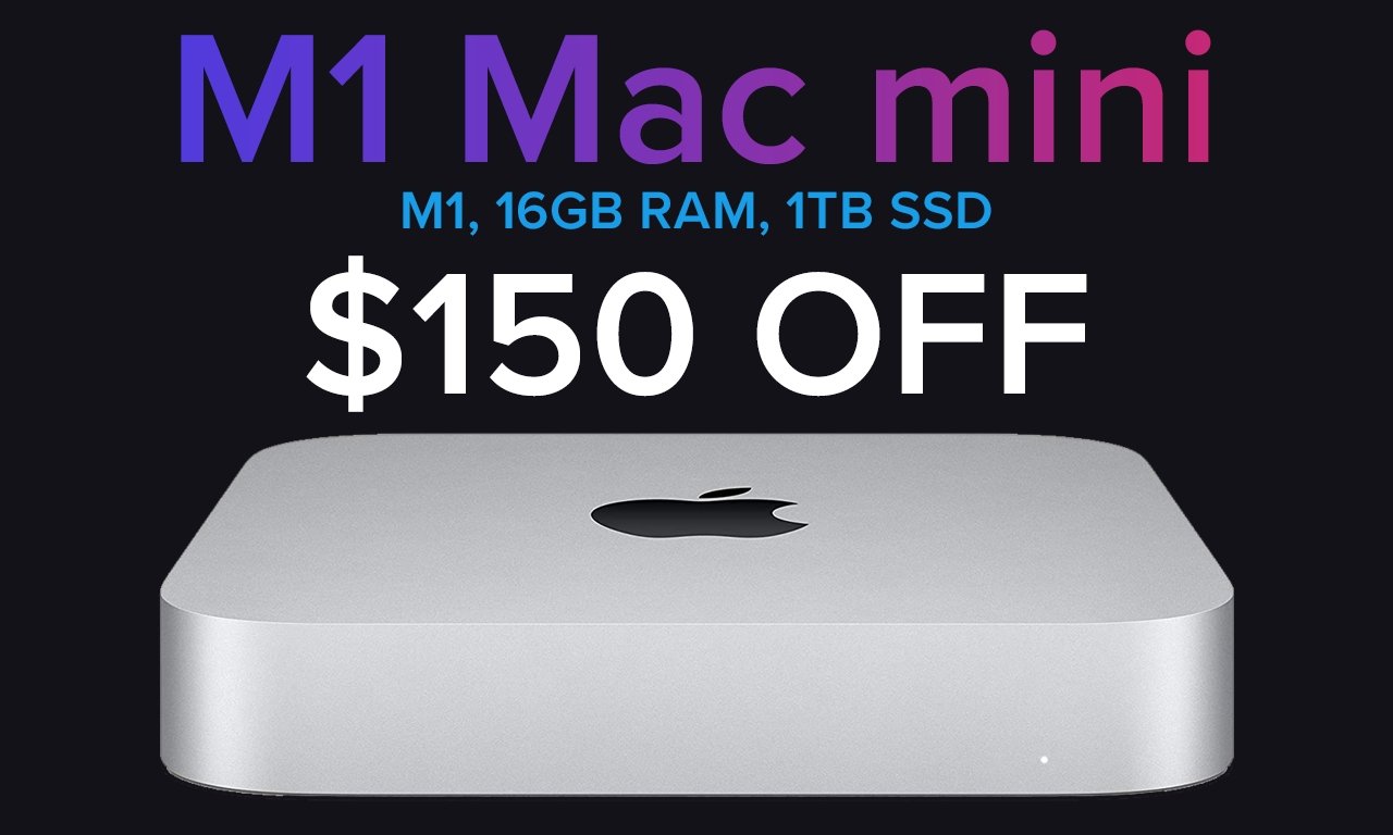 Final day: Save $150 on Apple's loaded Mac mini (M1, 16GB RAM, 1TB) |  AppleInsider