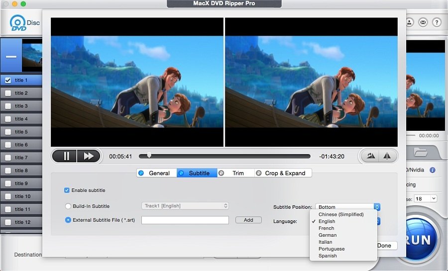You can even edit DVD content with built-in editing tools.