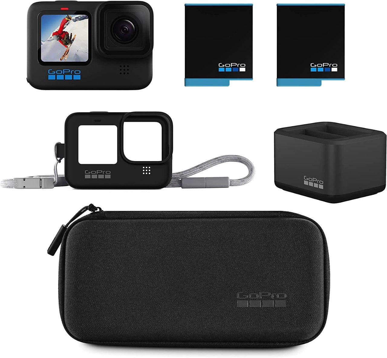 GoPro HERO10 Black with Dual Battery Charger + Battery
