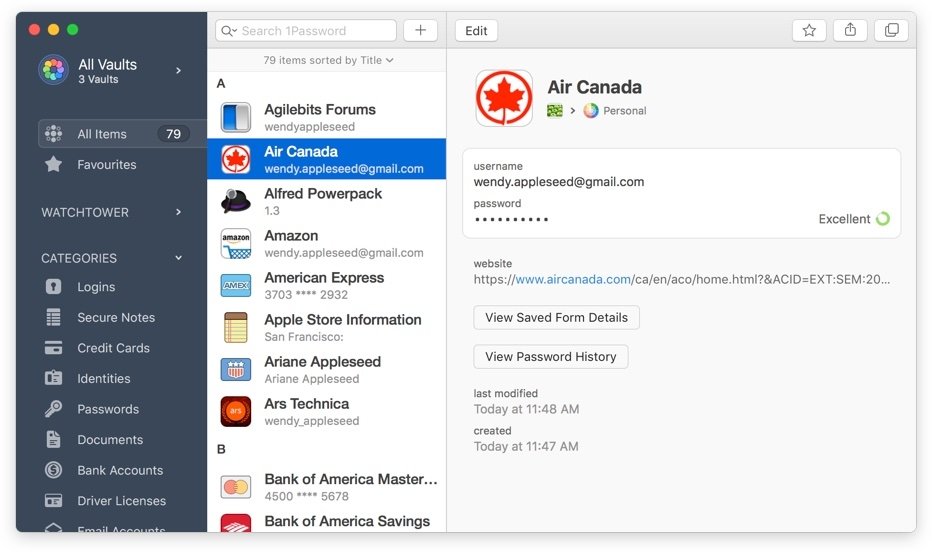 1Password is an industy-leading password manager for Mac.