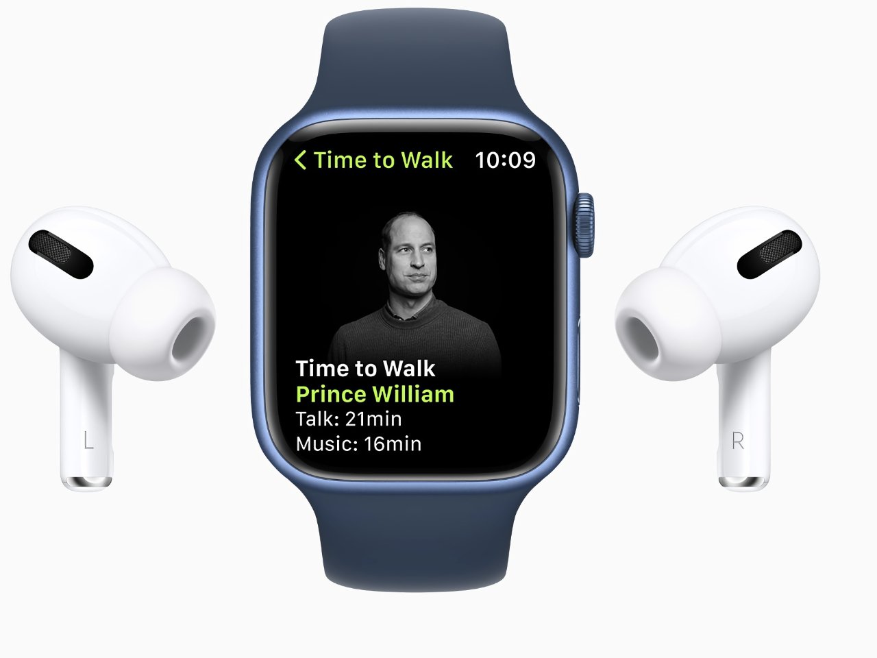 photo of Apple Fitness+ adds Prince William to celebrity 'Time to Walk' image