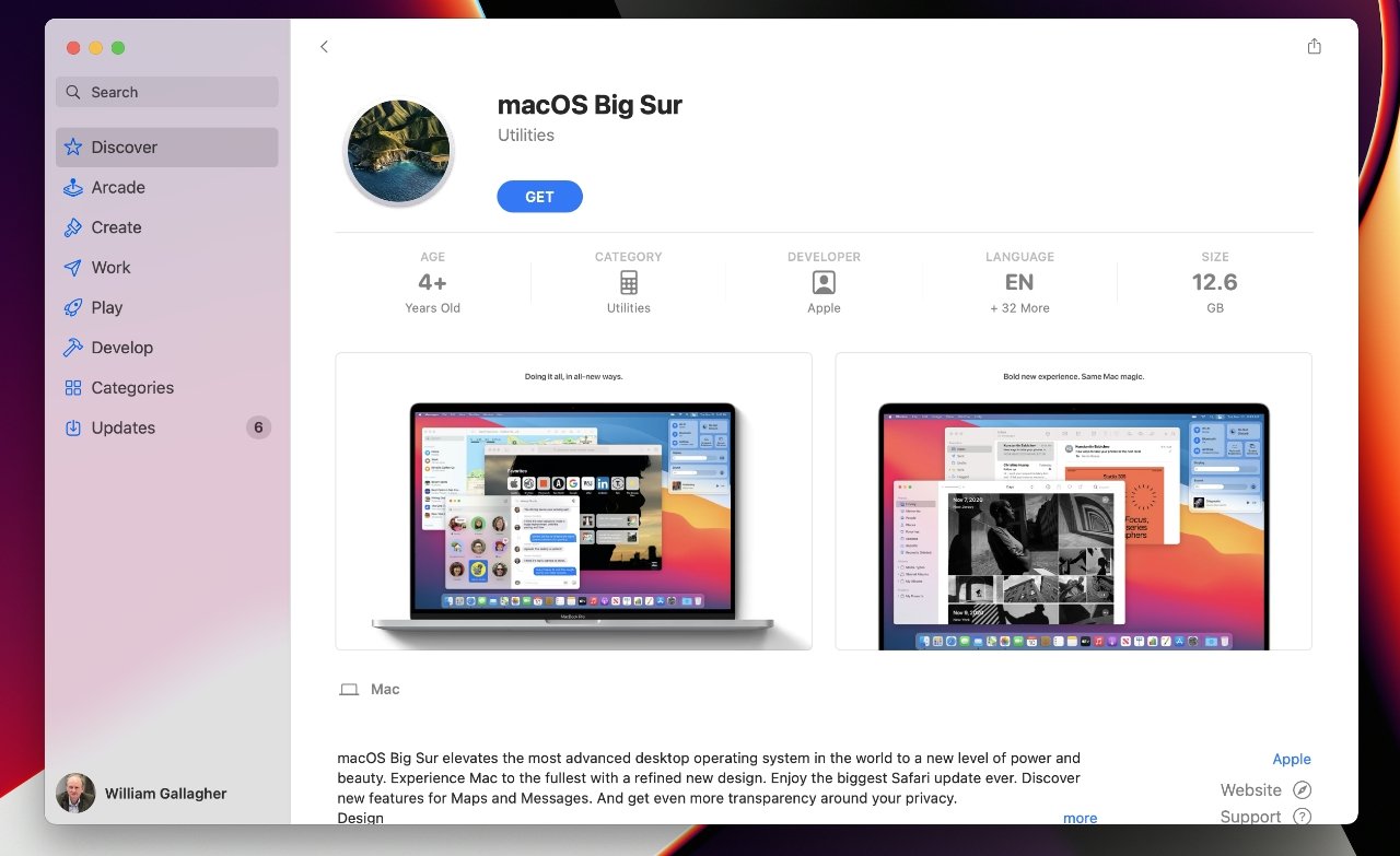 The old macOS Big Sur is on the App Store, but you can only find it when you have the direct link