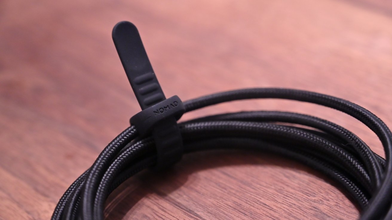 Nomad's integrated cable tie