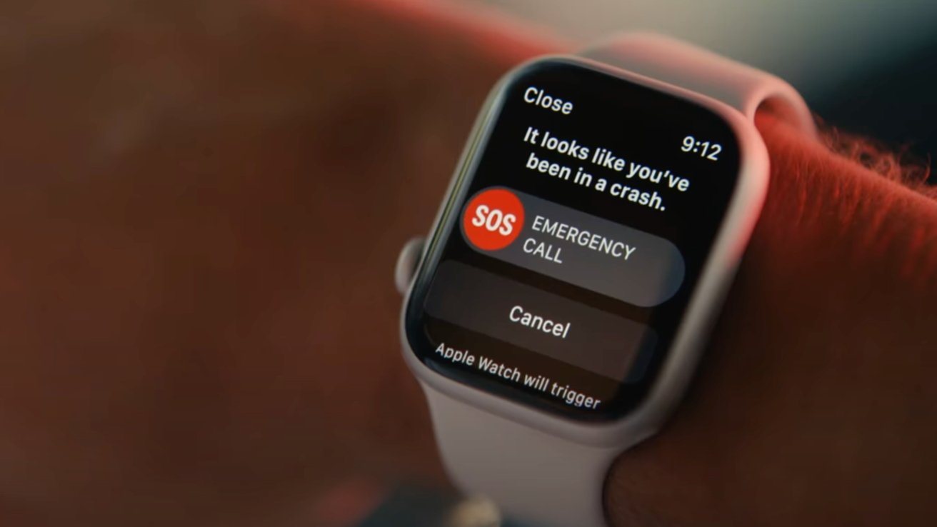 Apple Watch can detect when you've been in a car crash
