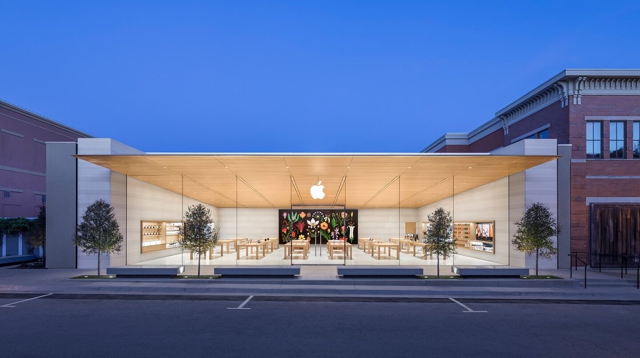 The Apple Store Southlake location.