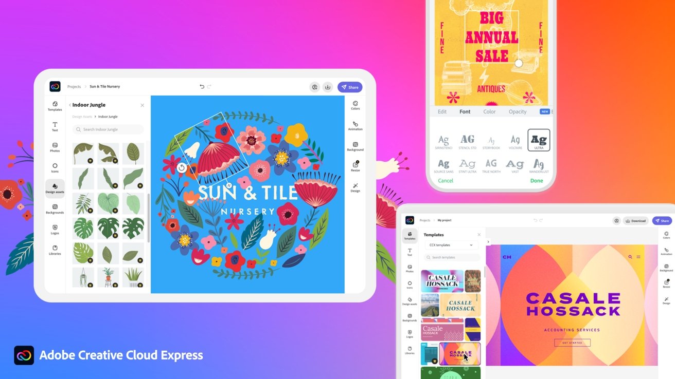 Creative Cloud Express banner