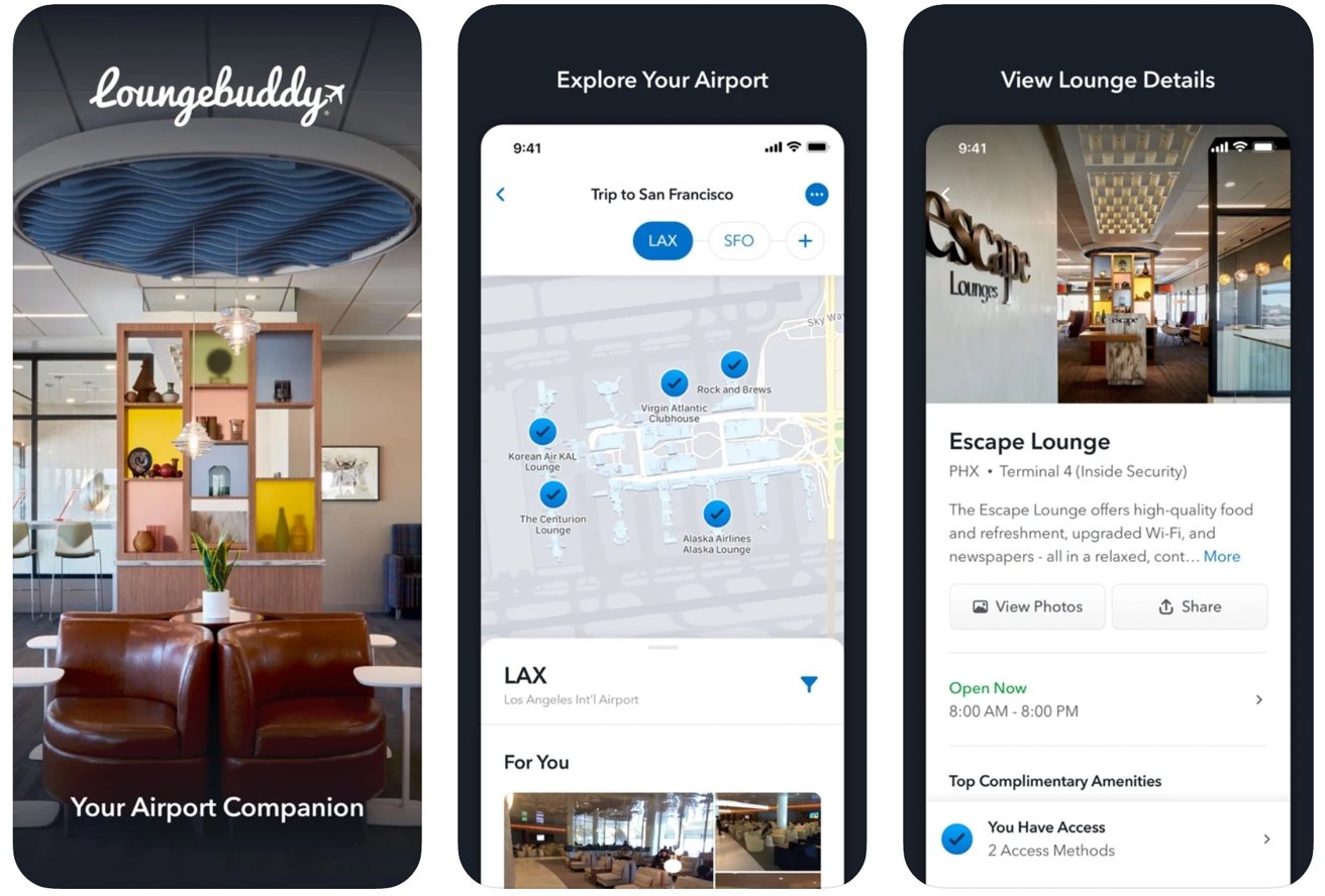 LoungeBuddy can help make your trip to the airport more enjoyable. 