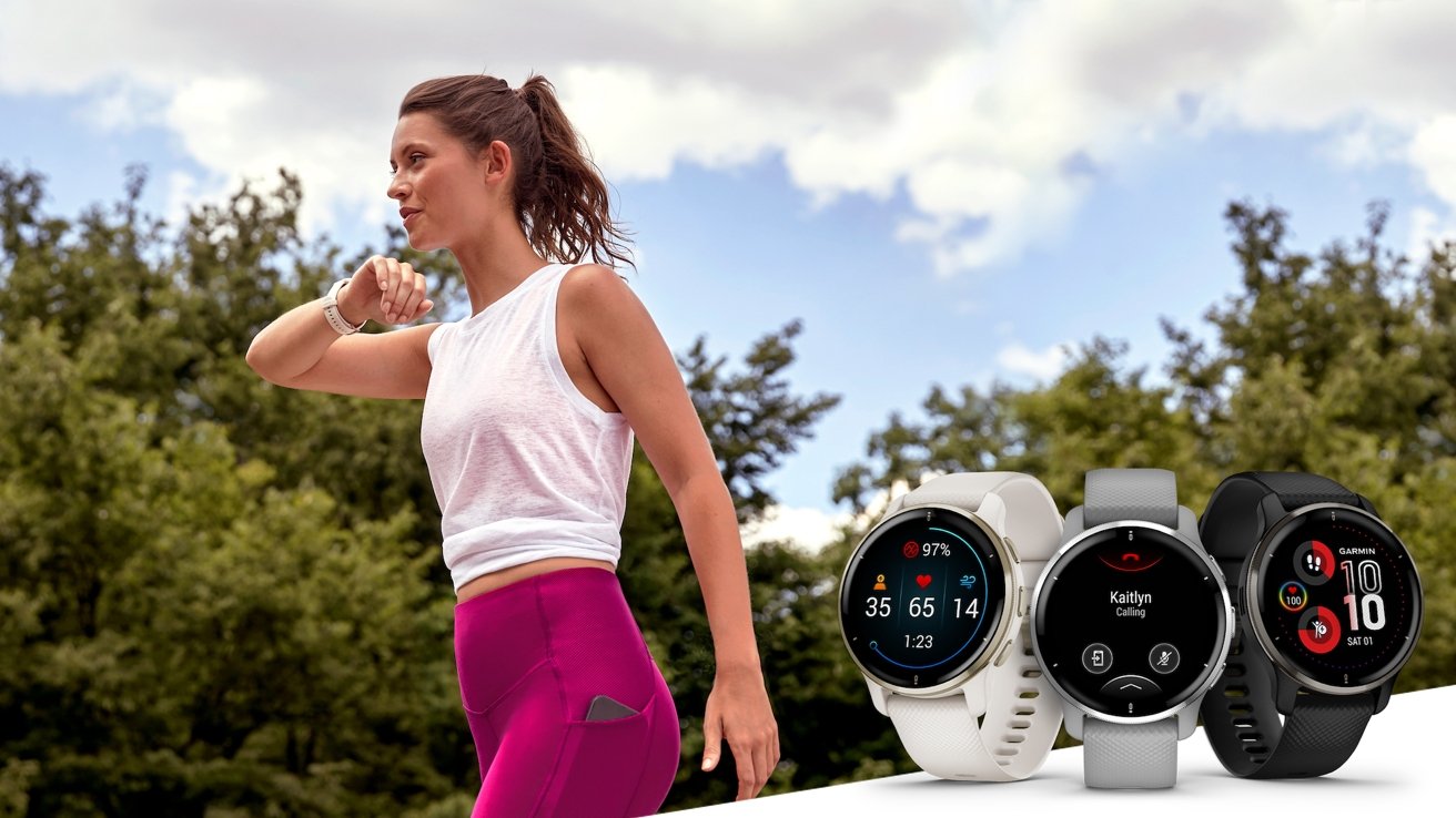 The Garmin Venu 2 Plus