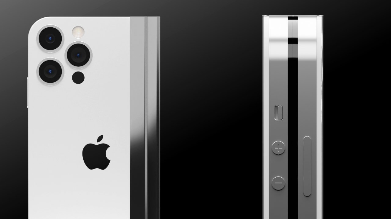 'iPhone Fold' renders