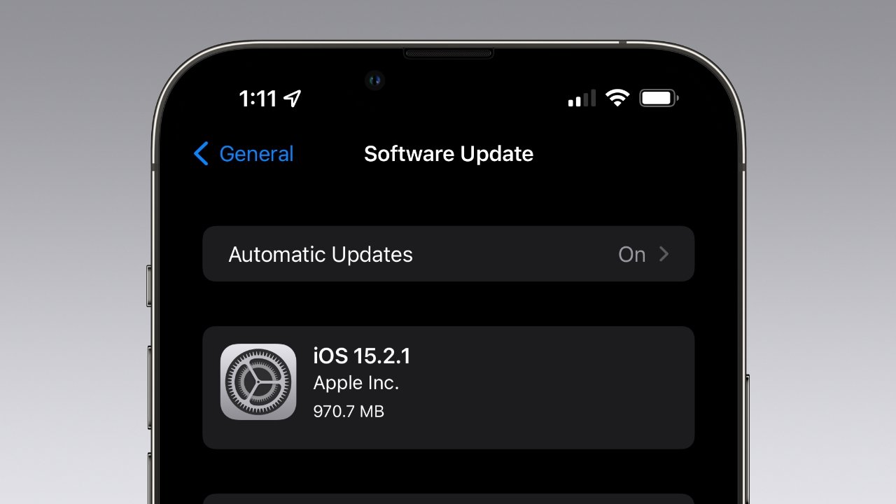 ios 15.2 update