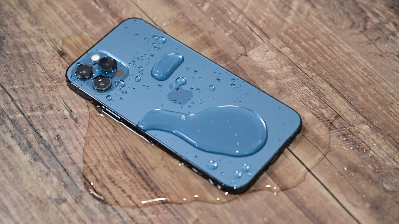 Don't use the shower to clean your iPhone