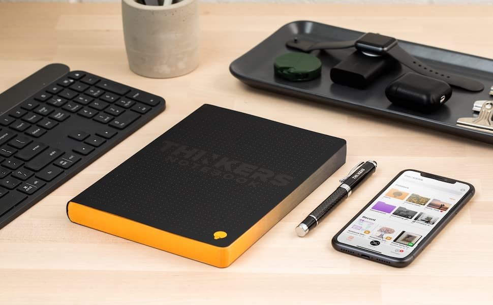 Thinkers Smart Notebook with iPhone app