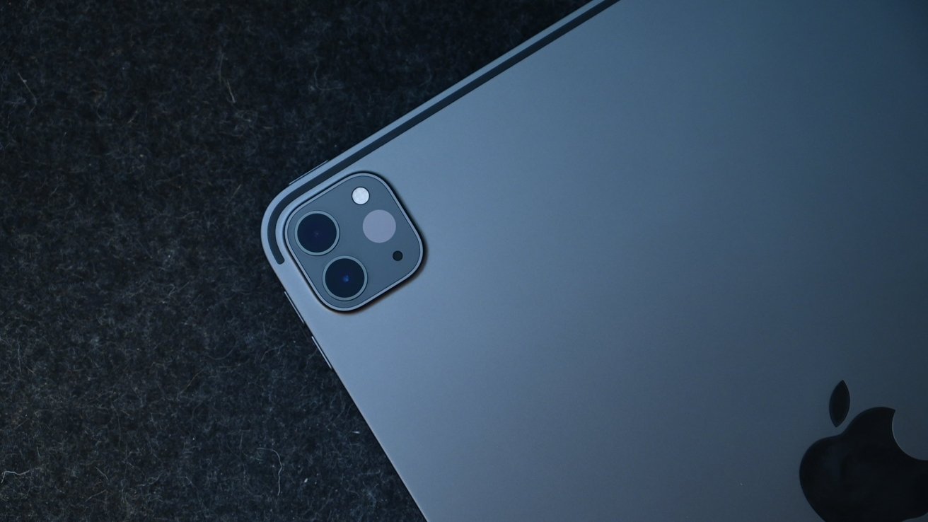 The rear of Apple's 2020 iPad Pro