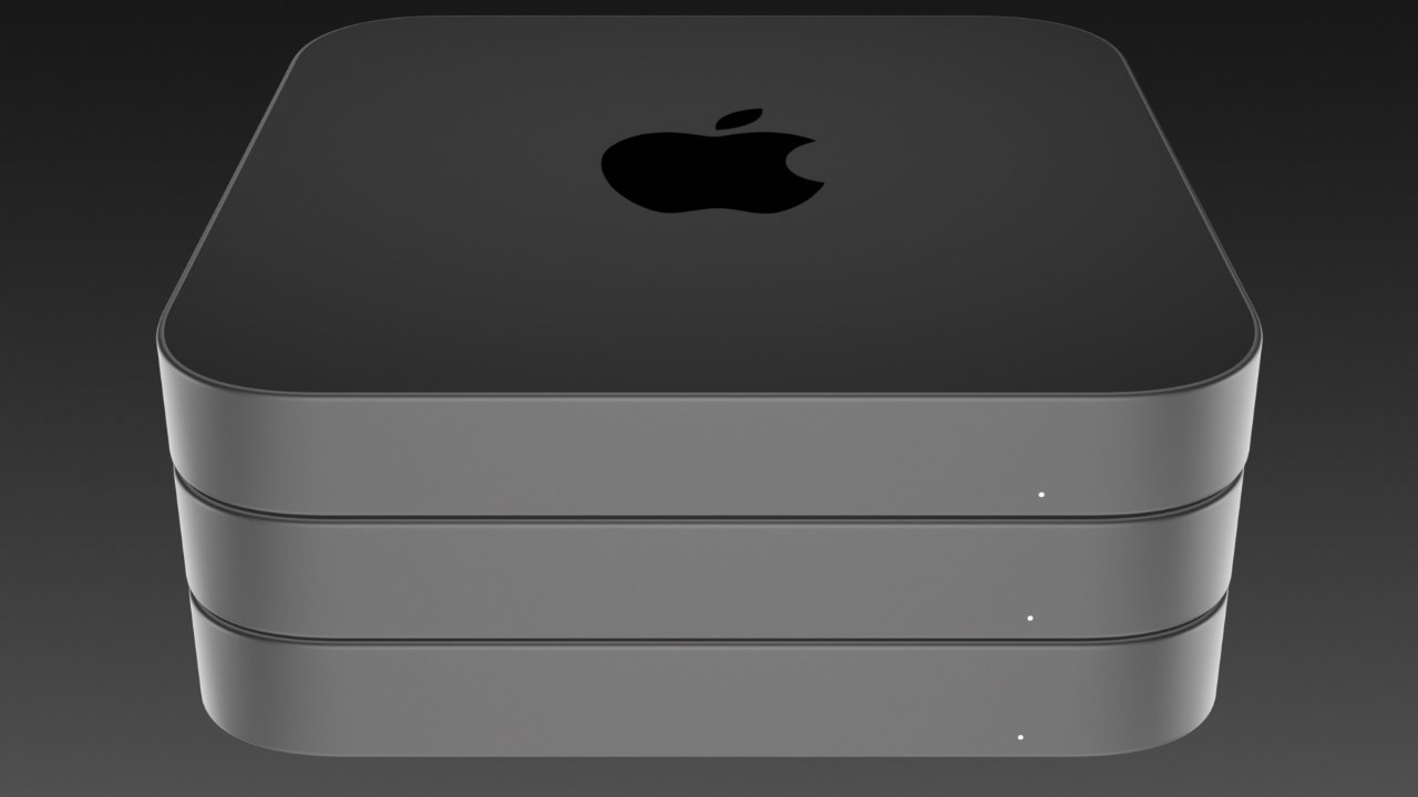The new design will likely keep the Mac mini stackable for enterprise use