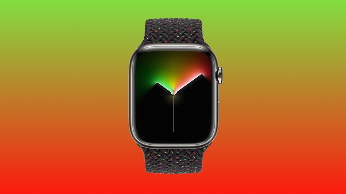 photo of Apple Watch gets new Unity Lights watch face image
