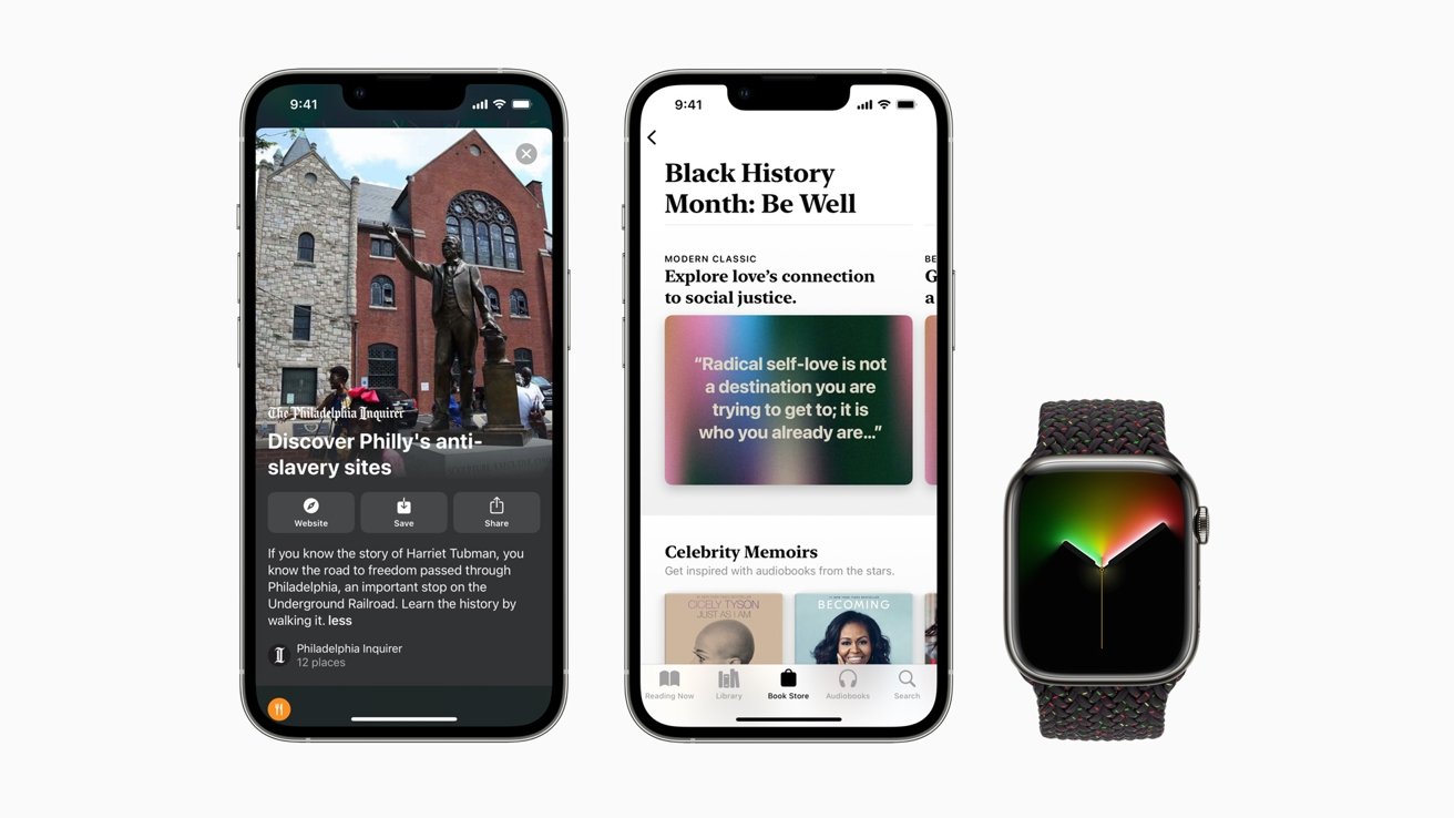 Apple highlighting Black History Month content