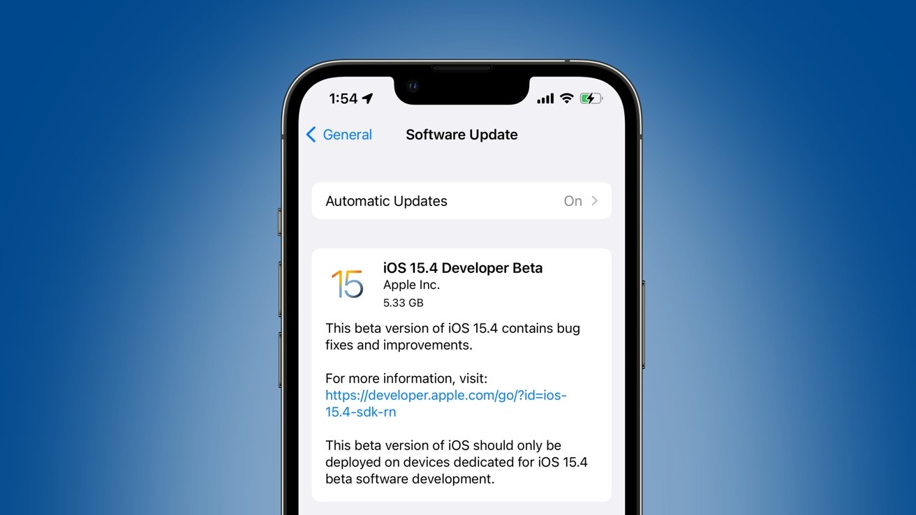 iOS 15.4