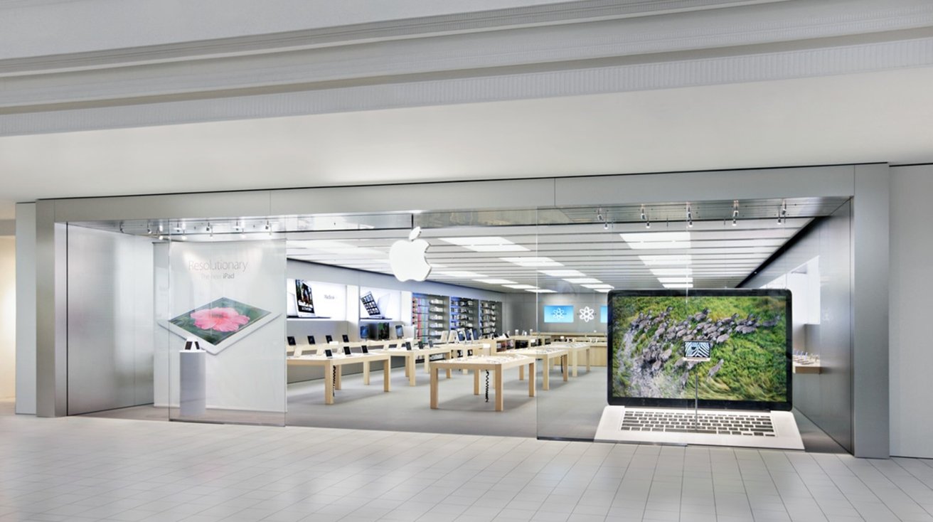 The Apple Store in Canberra, Australia