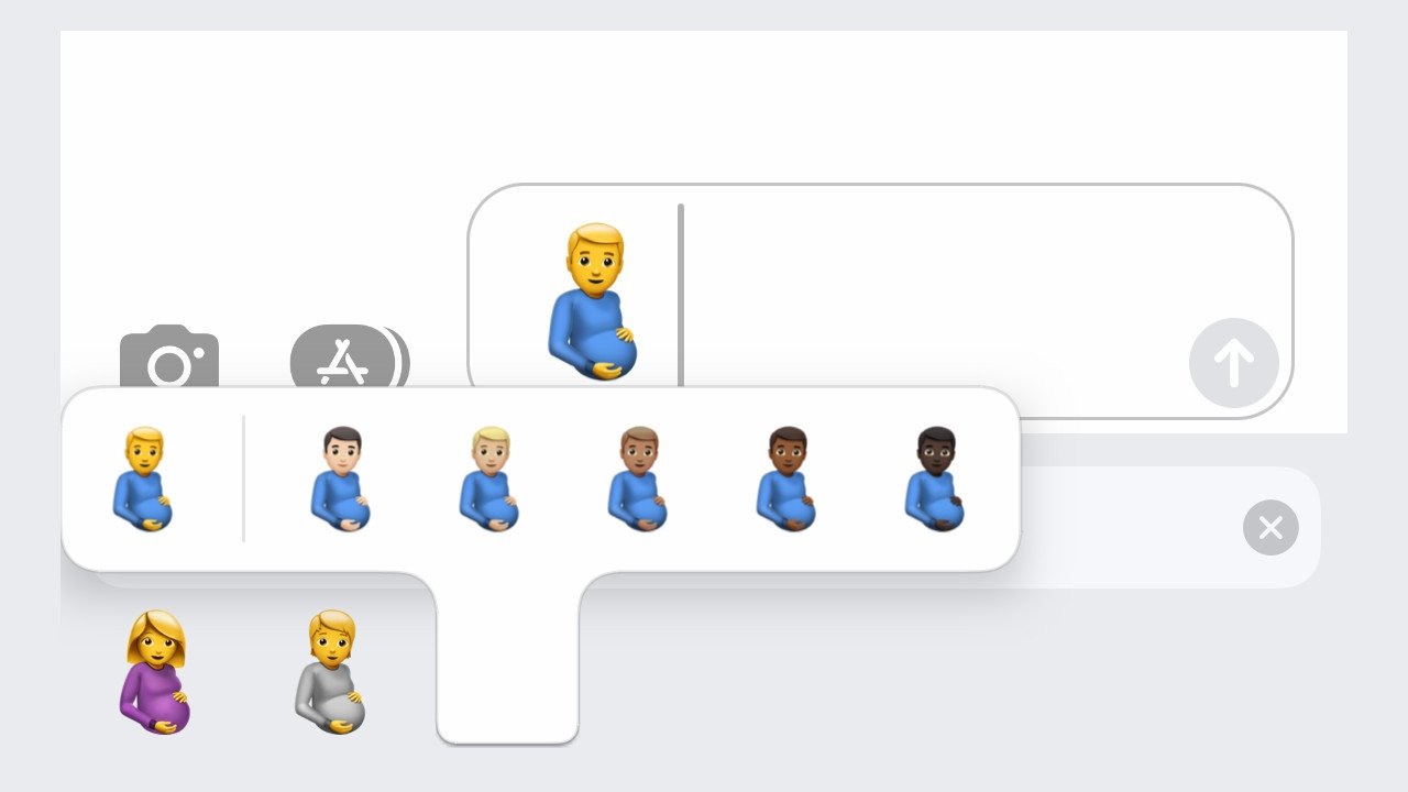 Pregnant Man & Multiracial Handshake Among New Upcoming iPhone Emojis  (Photo)