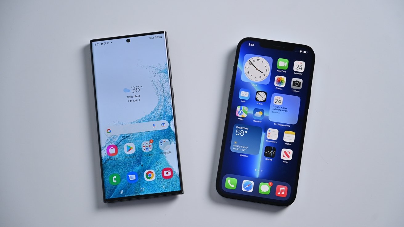 Compared: iPhone 13 & iPhone 13 Pro versus Samsung Galaxy S22 | AppleInsider
