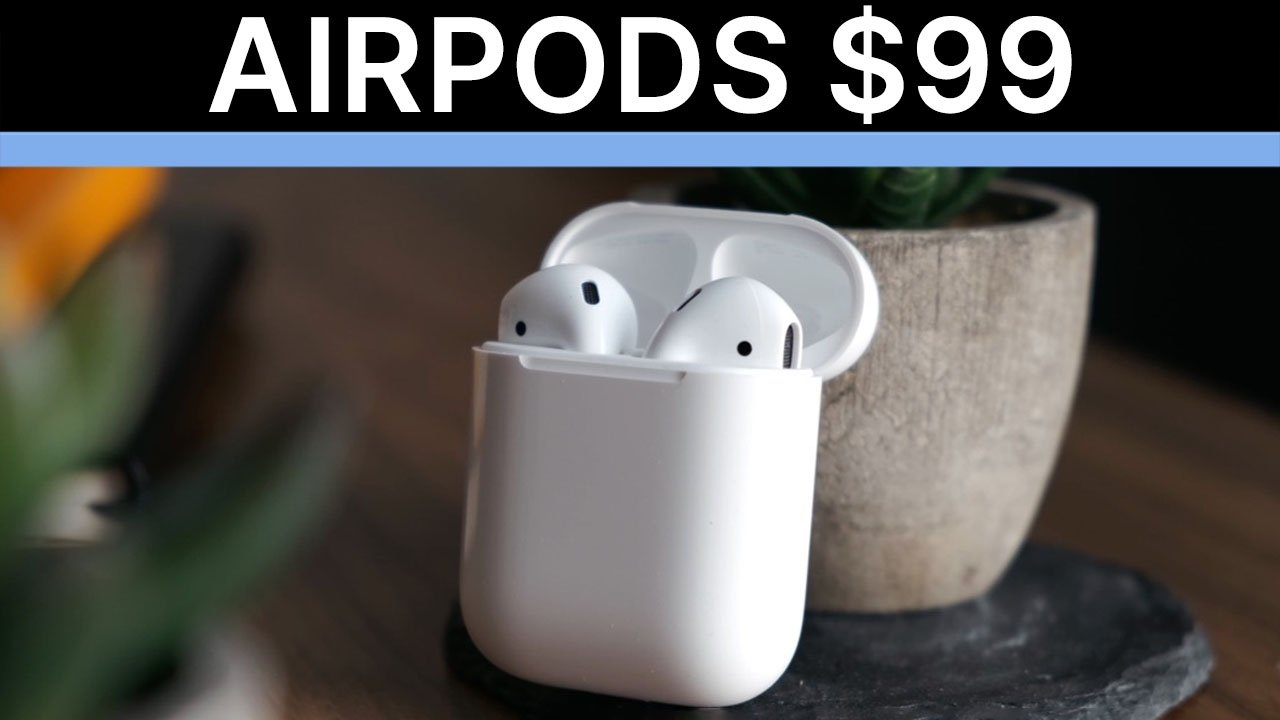 Apple AirPods return to $99 for Valentine's Day - AppleInsider