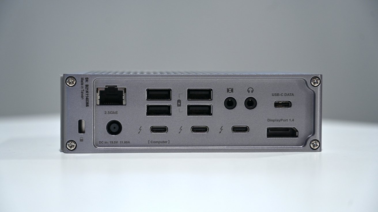 Station d'accueil CalDigit TS4 Thunderbolt 4-18 Ports, Charge 98 W