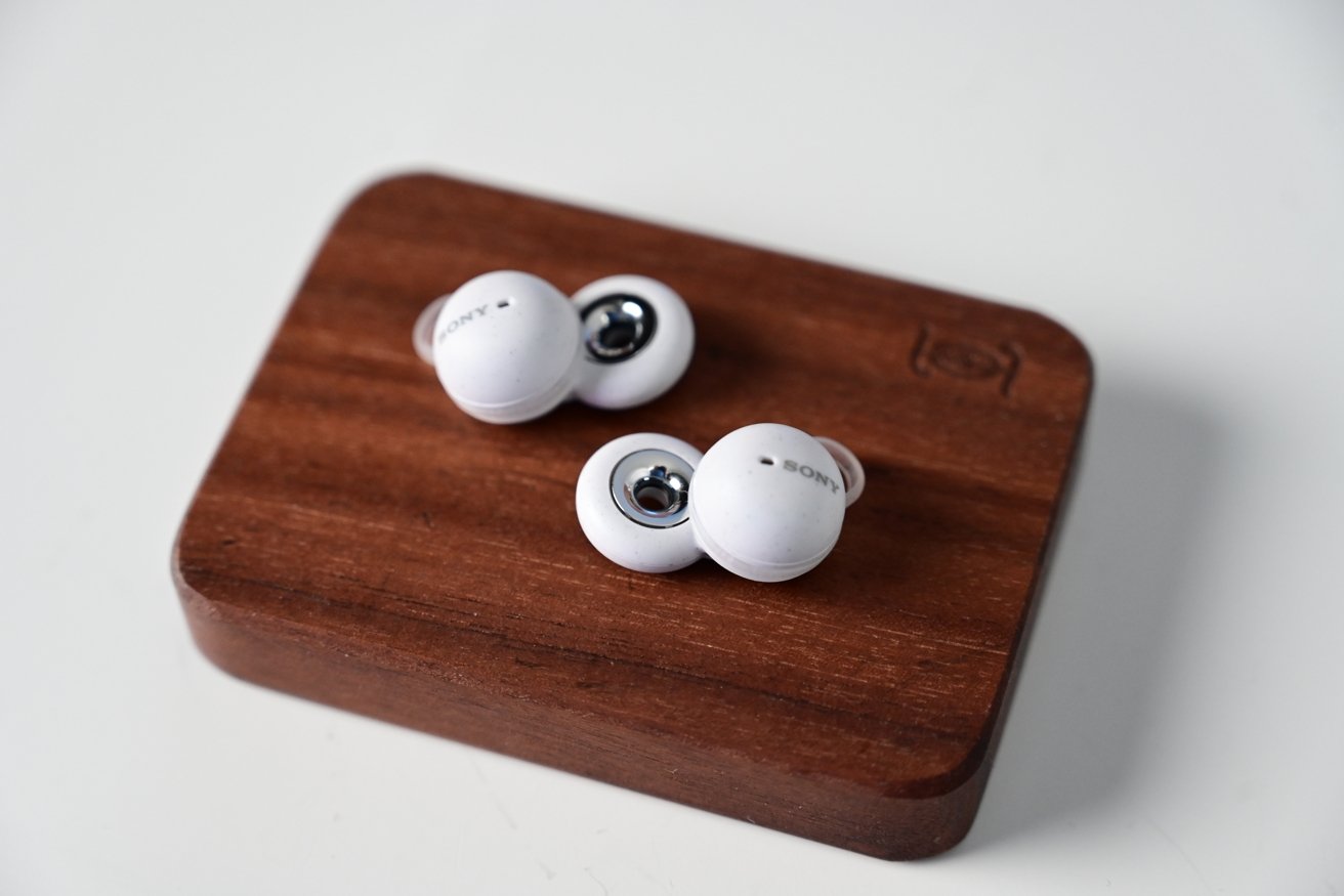 Sony's latest wireless earbuds have donut holes in them (on purpose)