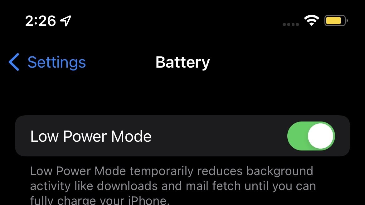 How to Enable Low Power Mode and Low Data Mode on iPhone and What You ...