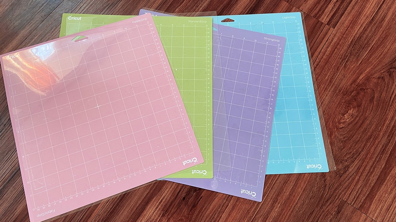 Which cricut mat to use light grip standard grip and strong grip list key