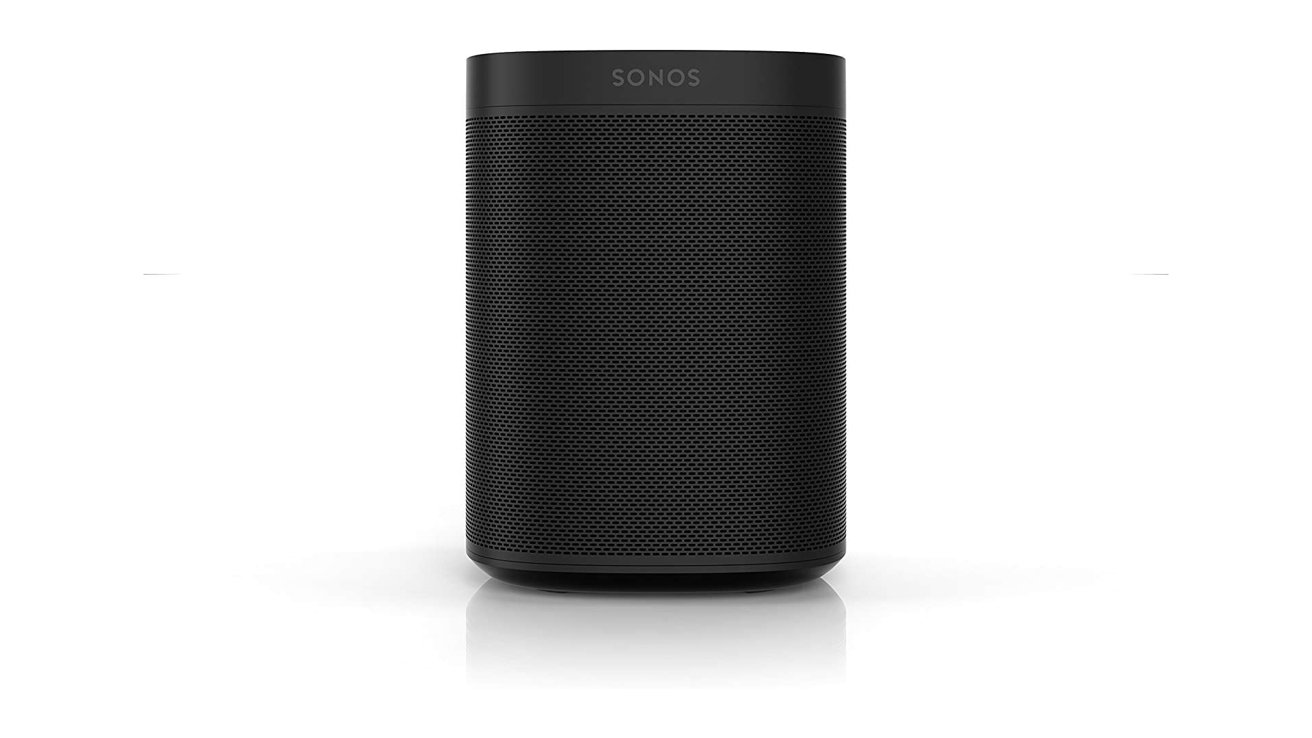 The Sonos One in black