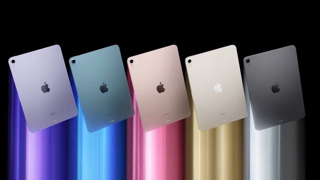 Apple unveils fifth-gen iPad Air with M1 processor, 5G, and new colors