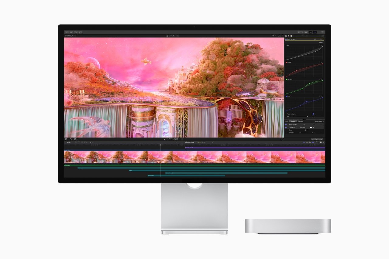 Apple Studio Display with the new Mac Studio