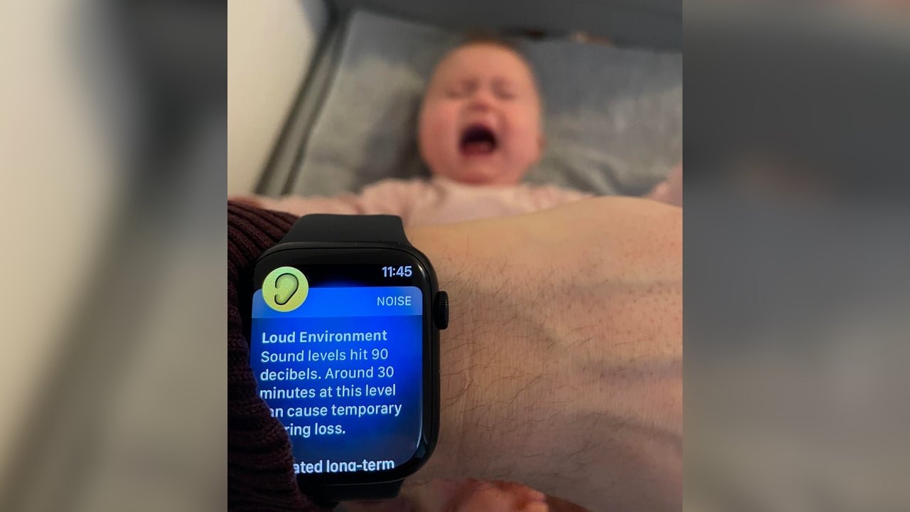 The Apple Watch can warn users of loud environments