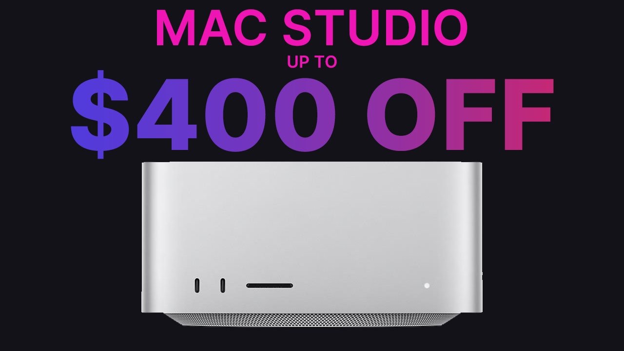 Save up to $400 instantly on Apple's new Mac Studio desktop