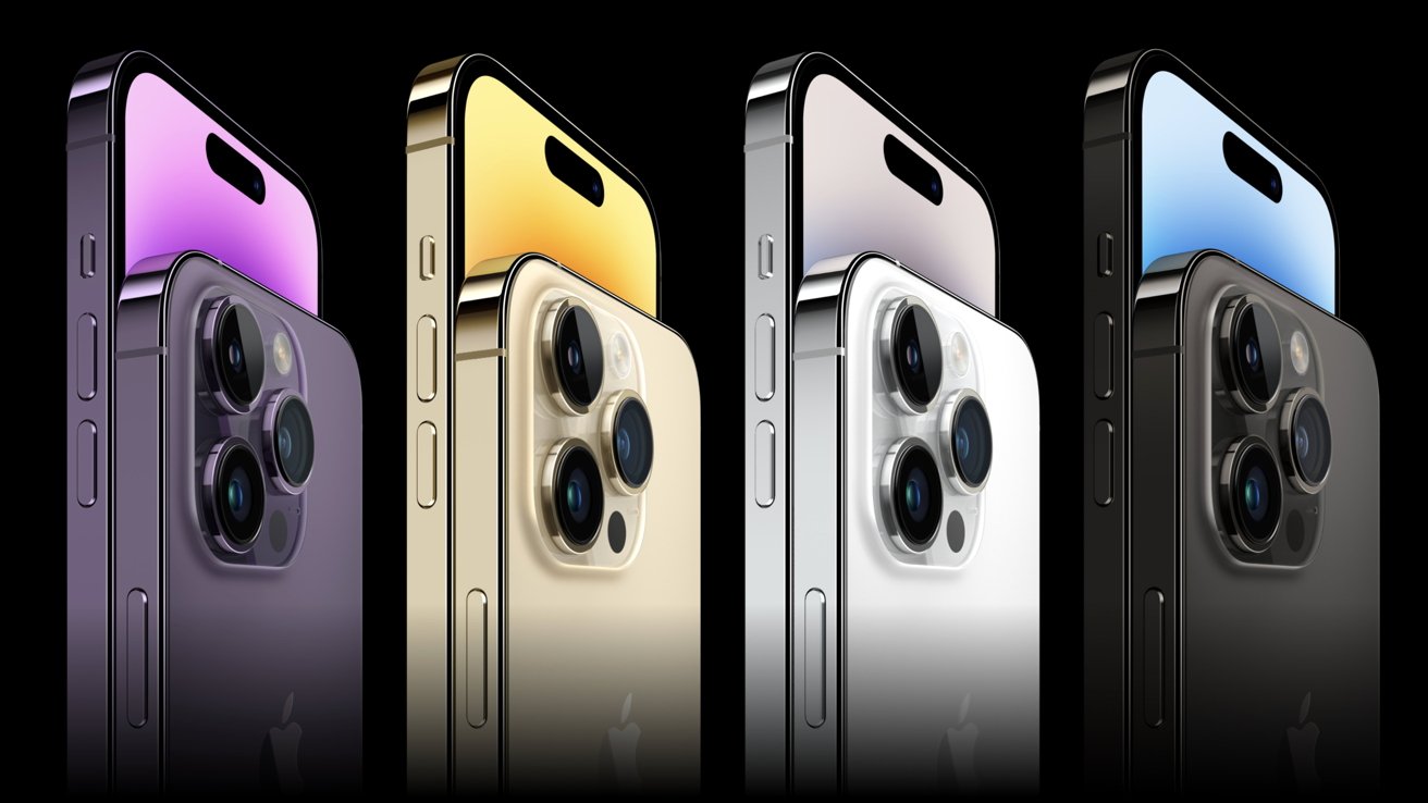 The iPhone 14 Pro comes in four colors