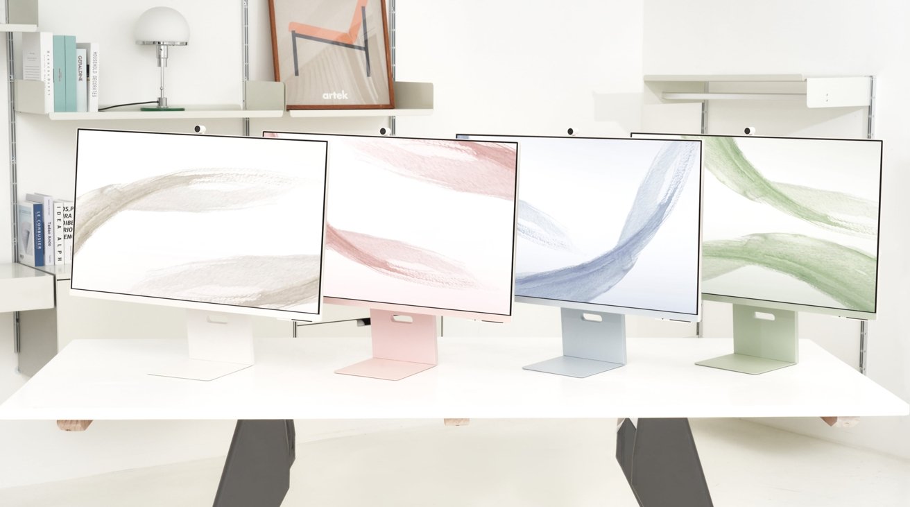 Samsung's color range for the Smart Monitor M8