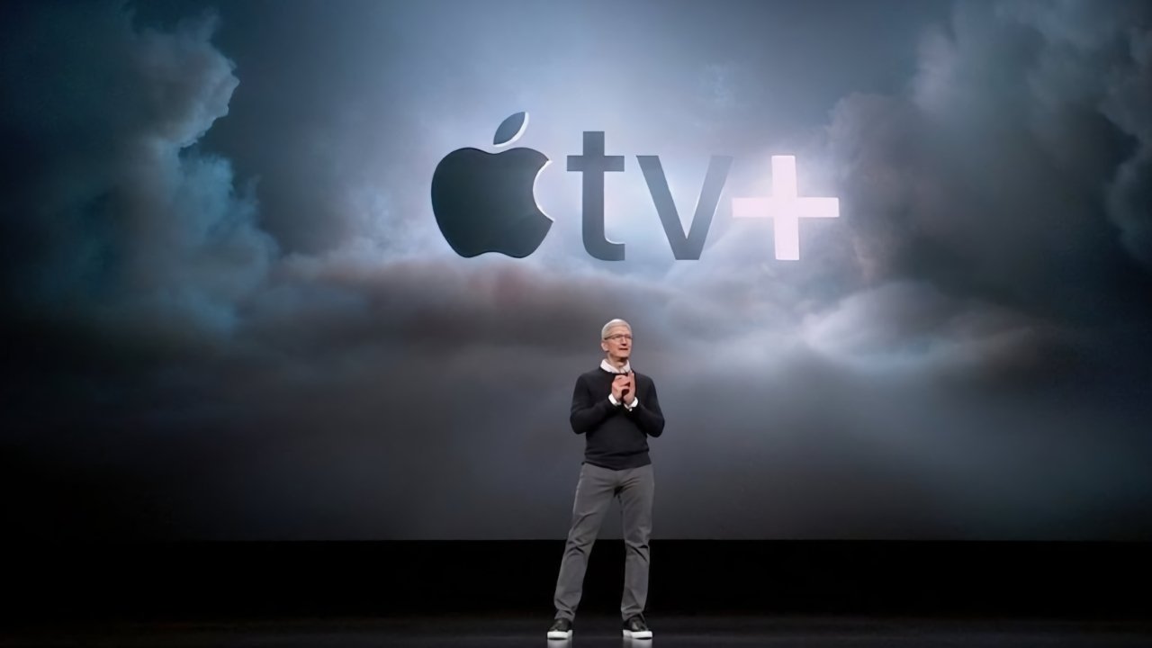 Tim Cook announces Apple TV+