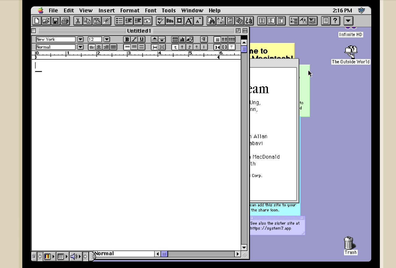 Emulator lets you run classic Macintosh OS in your browser