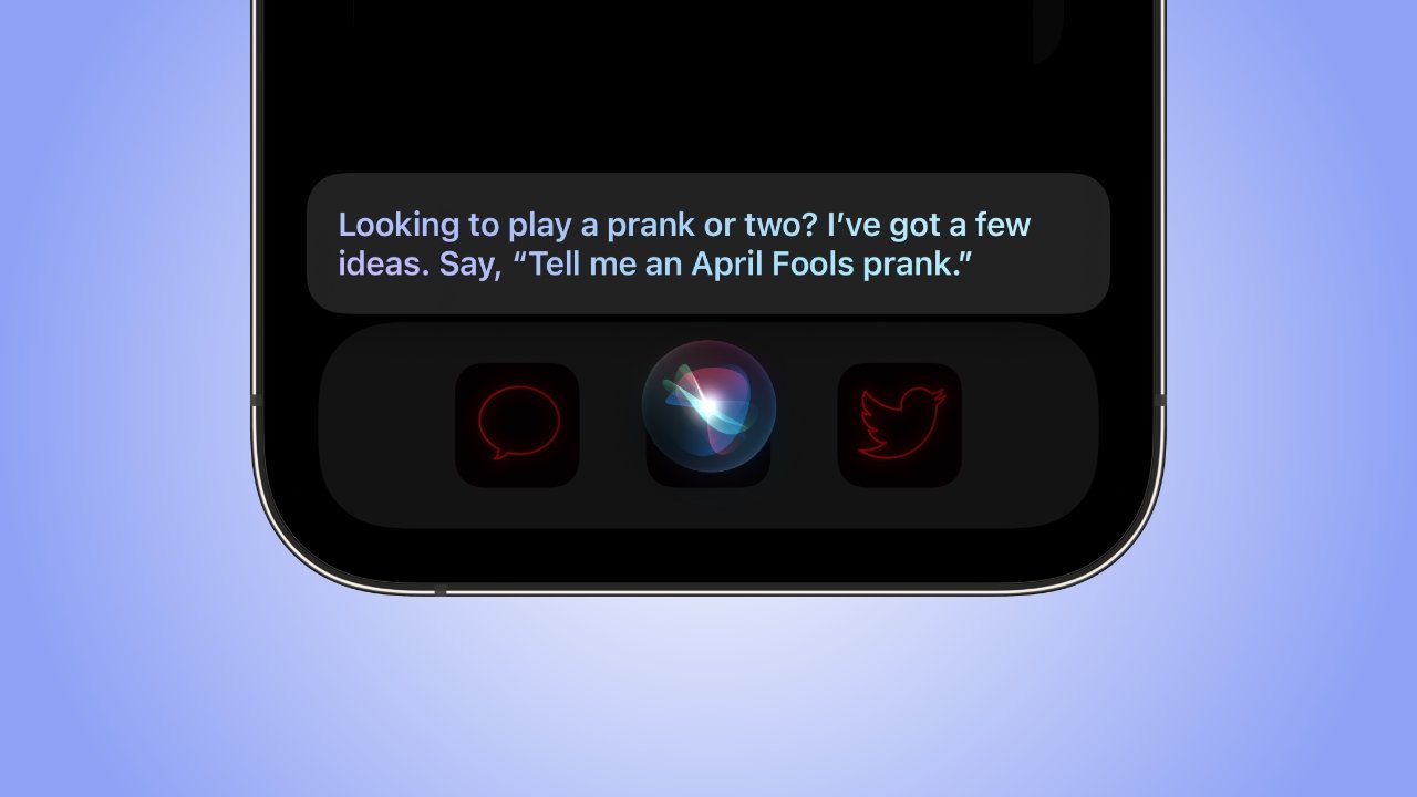 Siri can help you come up with April Fools jokes