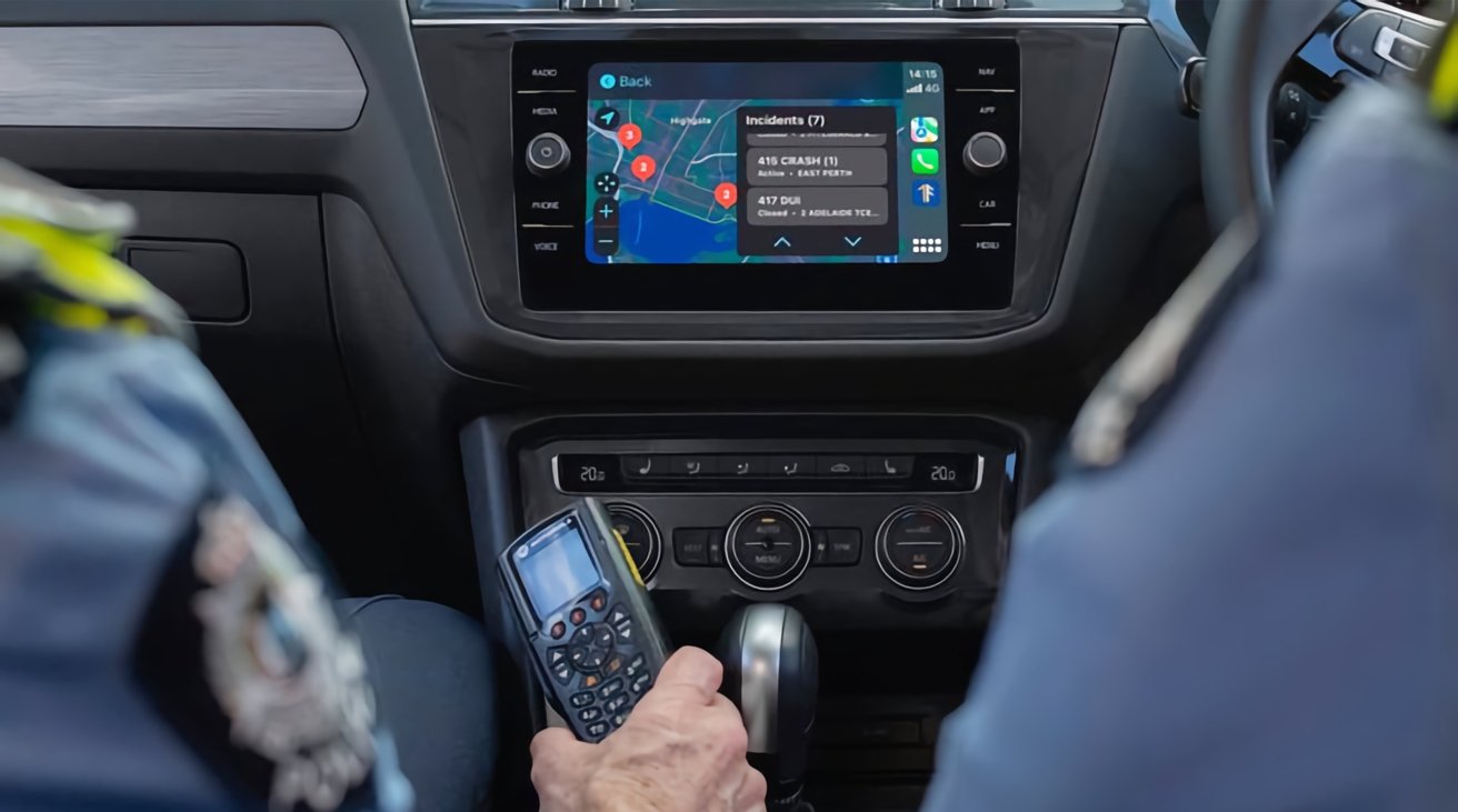 CarPlay helps Australian police scan license plates automatically