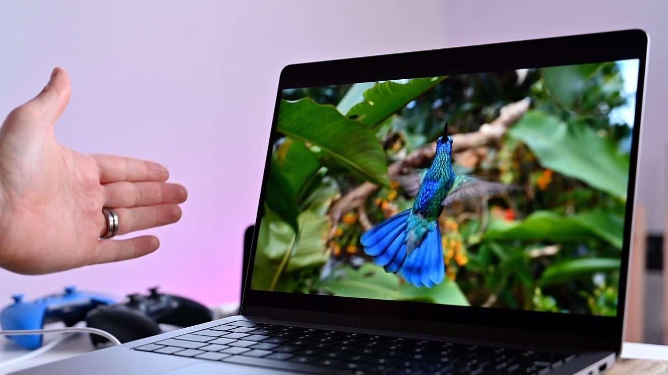 The 14-inch MacBook Pro has a display. Meanwhile you have to connect a monitor to the Mac Studio. 