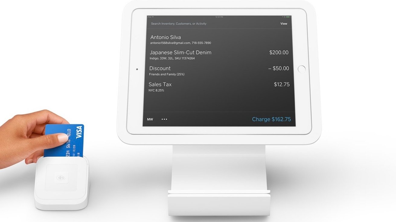 Block unveils new Square Stand for iPad with NFC card reader - 9to5Mac