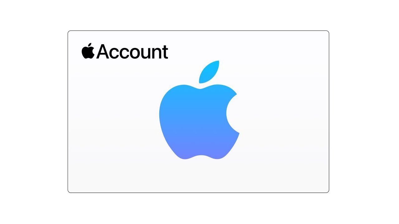 Apple Account card
