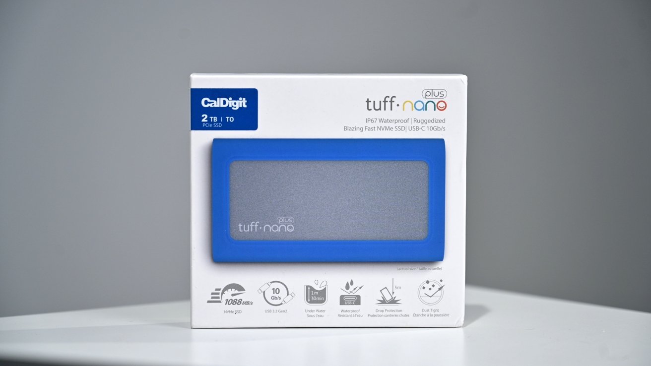 Box for the CalDigit Tuff Nano Plus