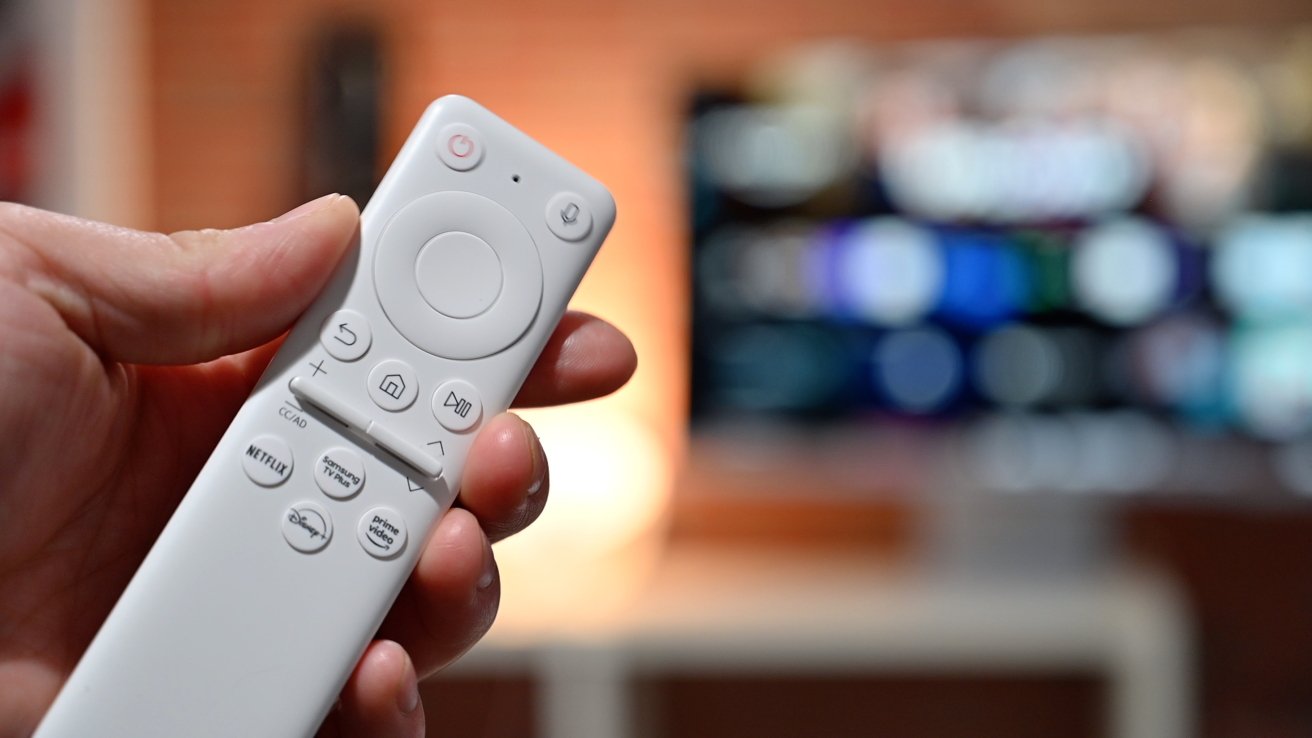 The included M8 remote